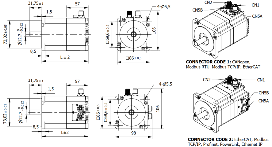 Tech ISS086 0122NE1000 T-S200