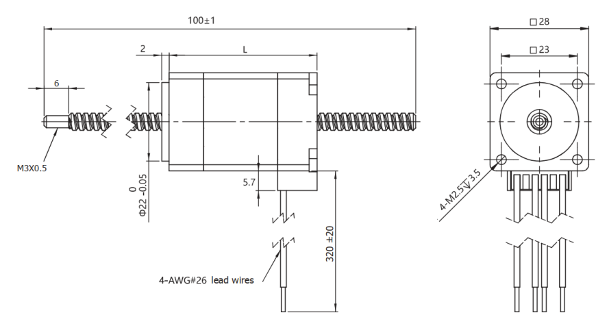 Tech 28N34-10-BA100