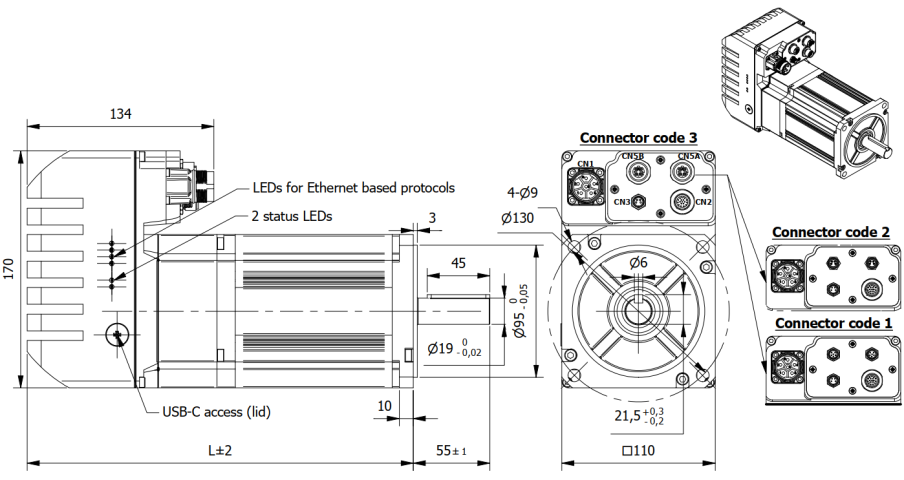 Tech IVI110 2000BXX000 T-S200